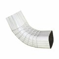 Spectra Gutter Systems 2 x 3 in. A-Elbow, White 3AELRTW